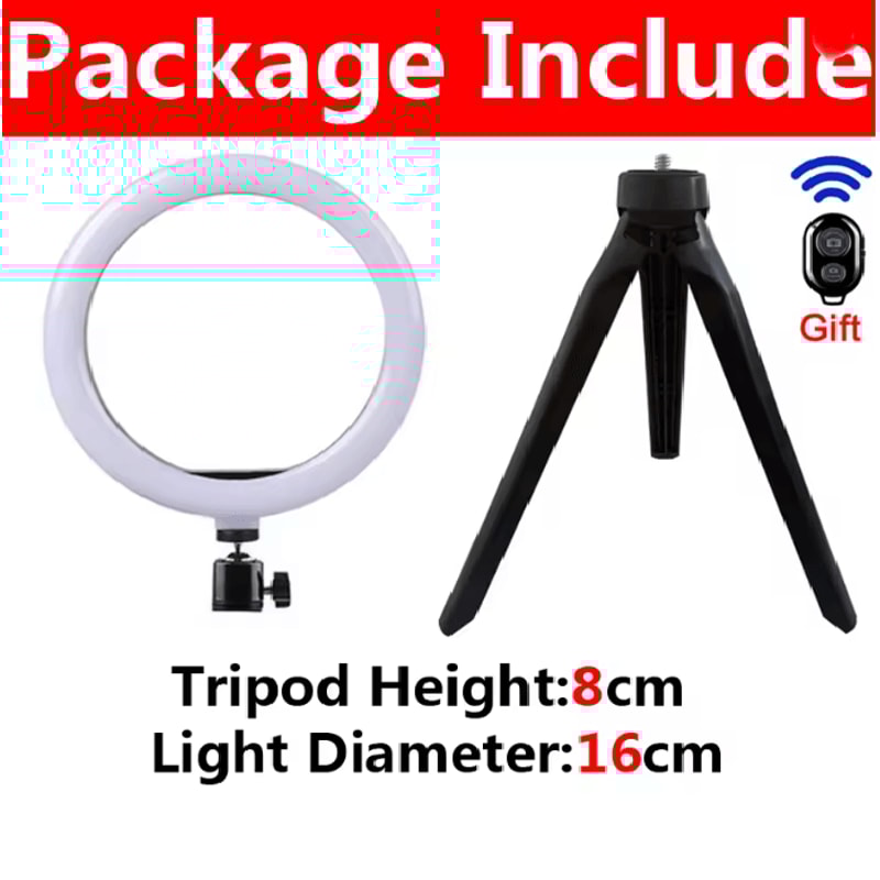 BrightBeam LED Selfie Ring Light 4