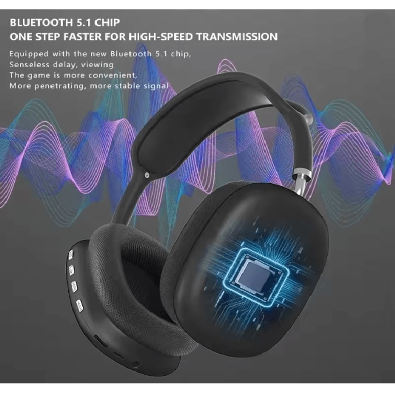 AirPulse P9 Wireless Bluetooth Headset 1