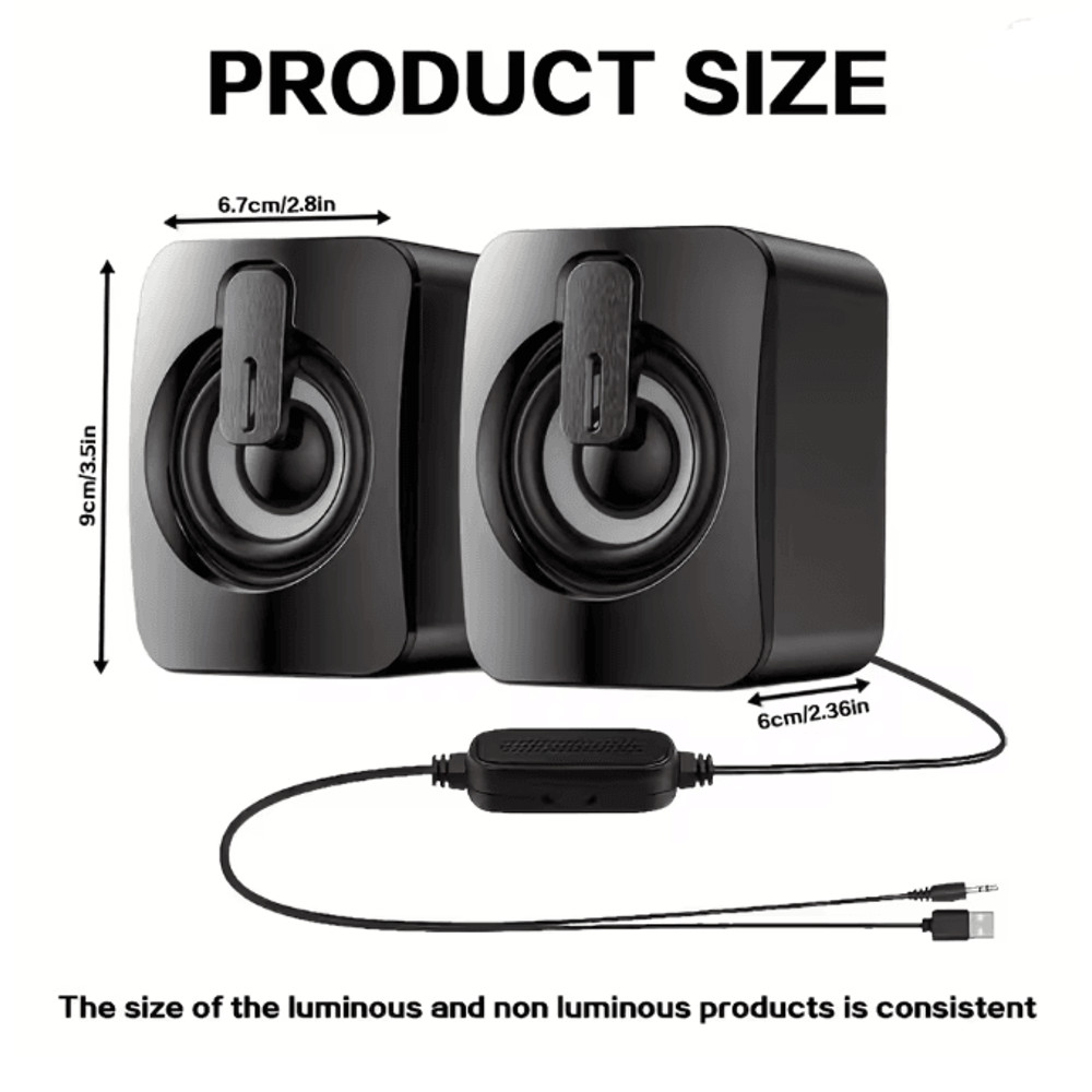 ClearTone USB Desktop Computer Speakers 3