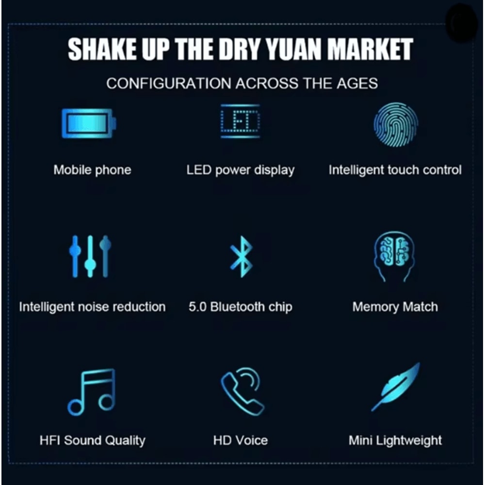 AirWave F9 Wireless Bluetooth Earbuds 2