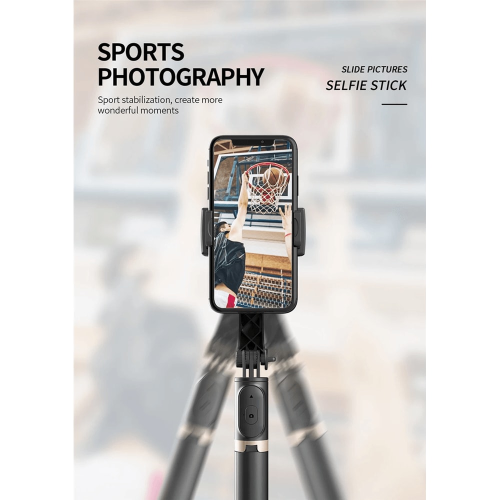 Foldable Gimbal Selfie Stick Tripod 3