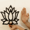 Wooden Lotus Aromatherapy Shelf 1