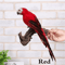 Handcrafted Feather Parrot Garden Decor 4