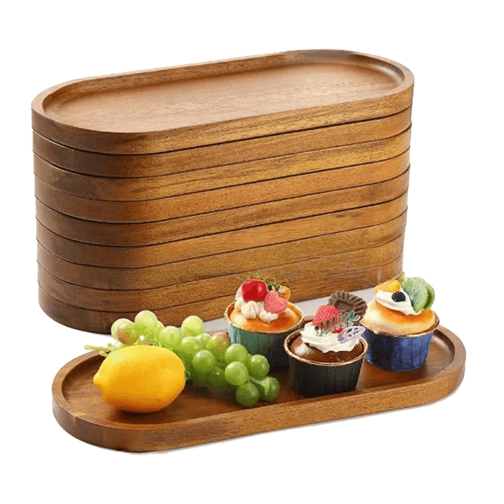 WoodenServe Premium Food Tray 2
