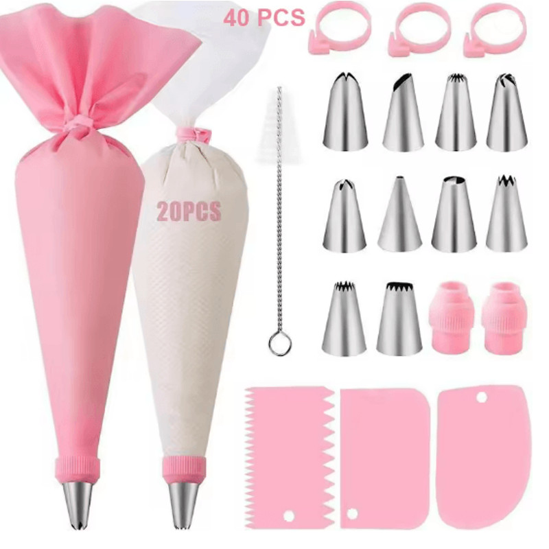 BakeCraft Silicone Decorating Kit 9