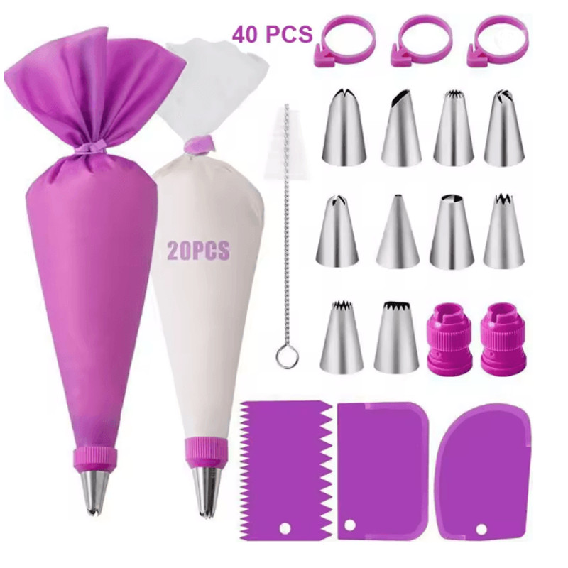 BakeCraft Silicone Decorating Kit 10