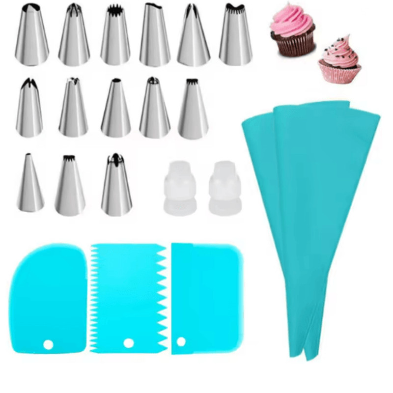 BakeCraft Silicone Decorating Kit 8