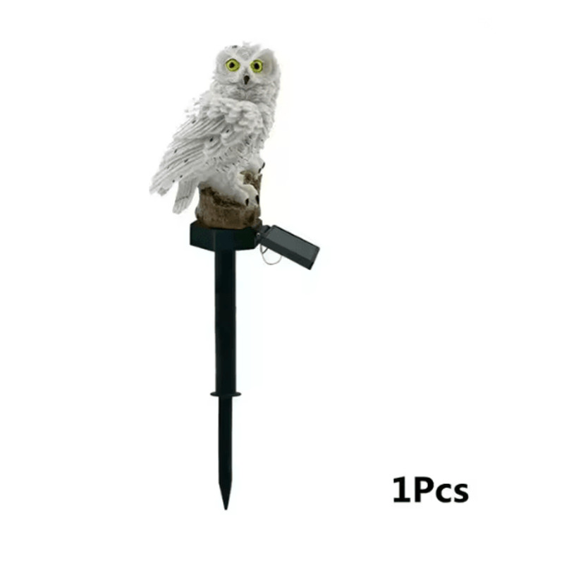 Solar Owl Garden Light Outdoor Decoration 3