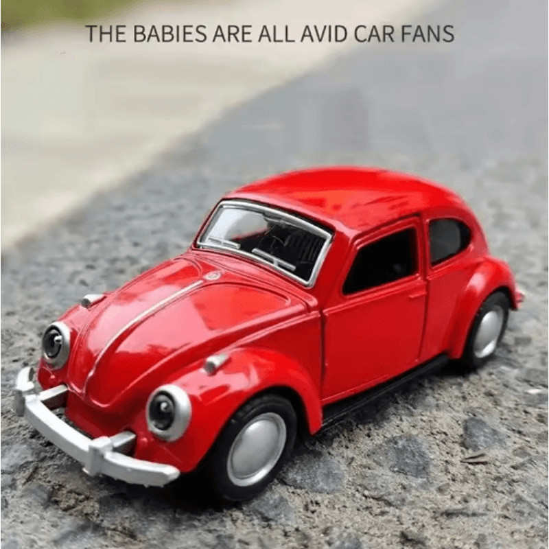 Vintage Beetle Alloy Car Model Toy 3