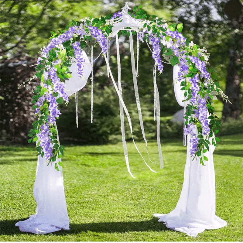 Artificial Wisteria Hanging Garland Vine 1