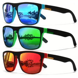 vintage square polarized sunglasses uv400