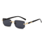 Rimless Rectangle Unisex Sunglasses 0