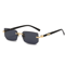 Rimless Rectangle Unisex Sunglasses 0
