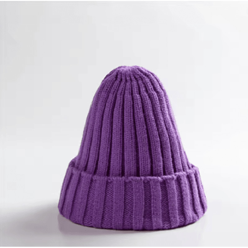Cozy Knit Winter Hood Hat 8