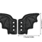 Bling Bat Wing Sneaker Charms Embroidered DIY Shoe Accessory 3