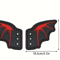 Bling Bat Wing Sneaker Charms Embroidered DIY Shoe Accessory 5