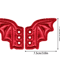 Bling Bat Wing Sneaker Charms Embroidered DIY Shoe Accessory 9