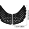 Bling Bat Wing Sneaker Charms Embroidered DIY Shoe Accessory 10