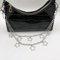 StreetEdge Metal Crescent Geometric Bag Chain For Men Women 2