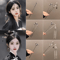 InkBloom Neo Chinese Flower Tassel Hair Stick For Women 0
