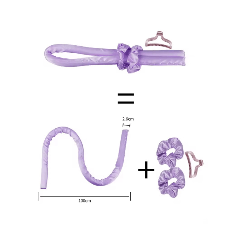 CurlSoft Heatless Curl Rod Headband 3