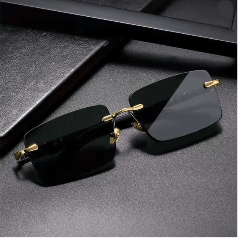 Retrocut Rimless Sunglasses 1
