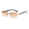 Retrocut Rimless Sunglasses 4