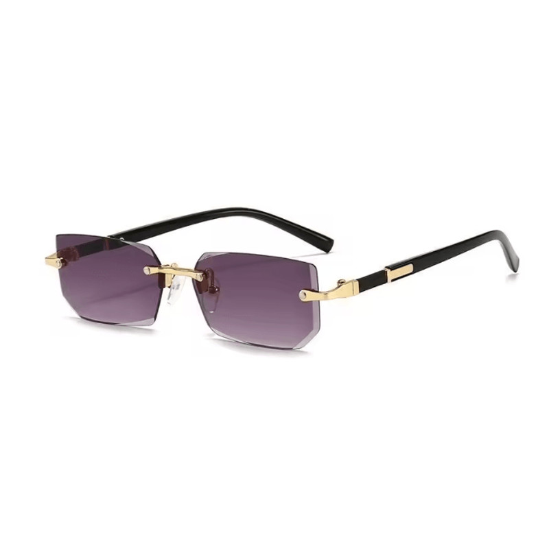 Retrocut Rimless Sunglasses 6