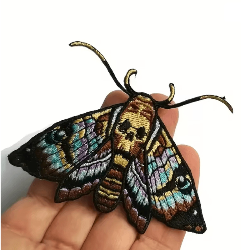 MothCraft Embroidered IronOn Patch 0
