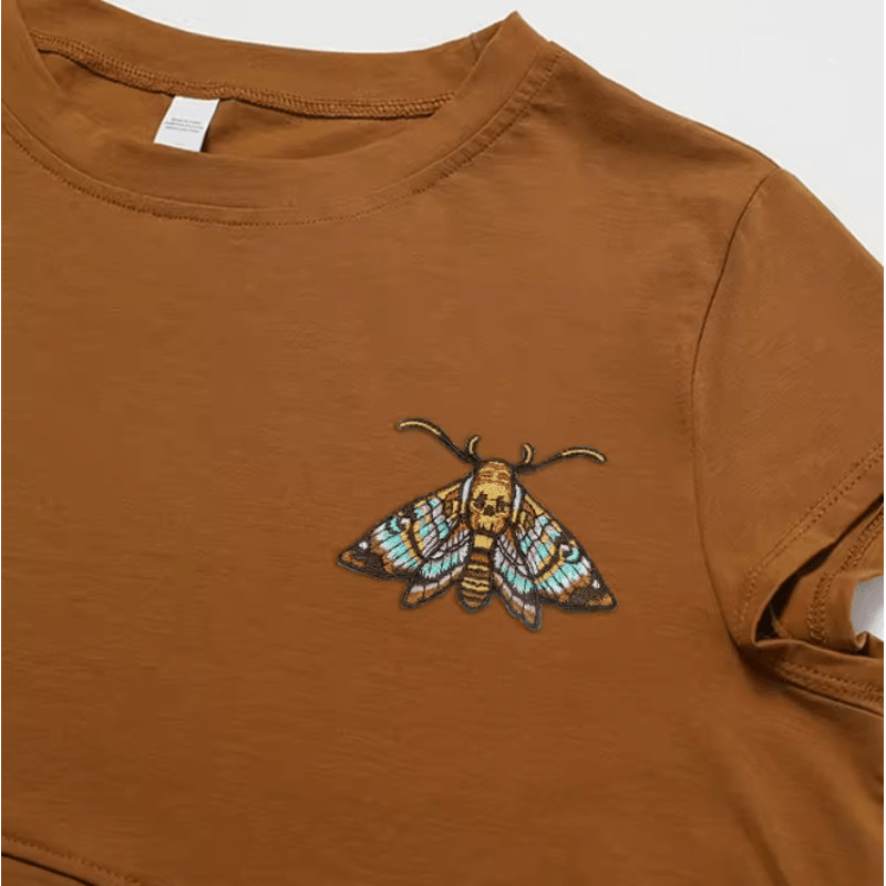 MothCraft Embroidered IronOn Patch 3