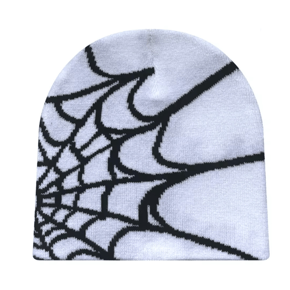 WebTrend Y2K Spider Web Knit Hat 3
