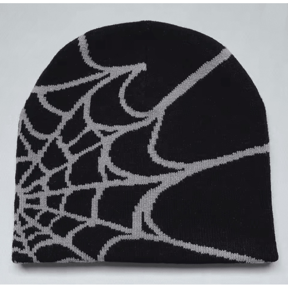 WebTrend Y2K Spider Web Knit Hat 7