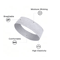 SimpleFlex Sweat Absorbing Headband Set 3