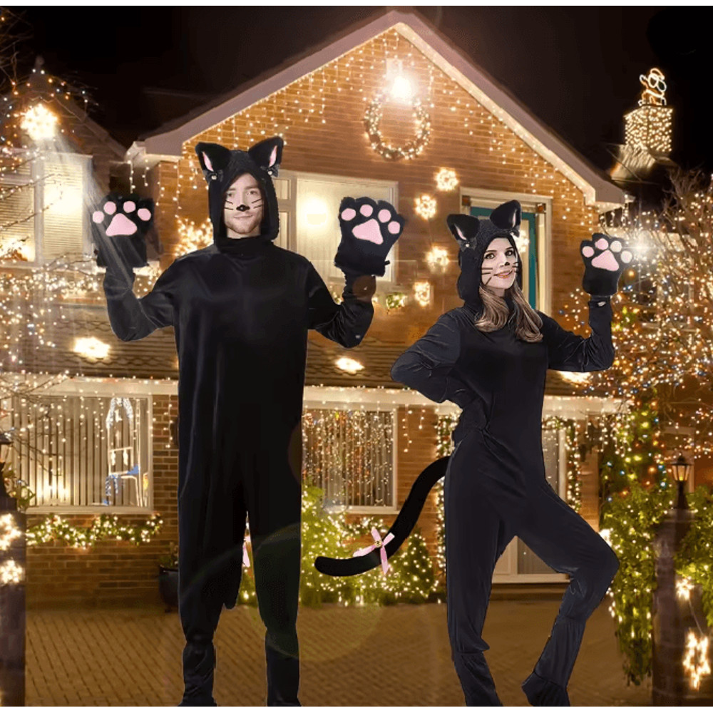 CutePaws Winter Cat Costume Set 2