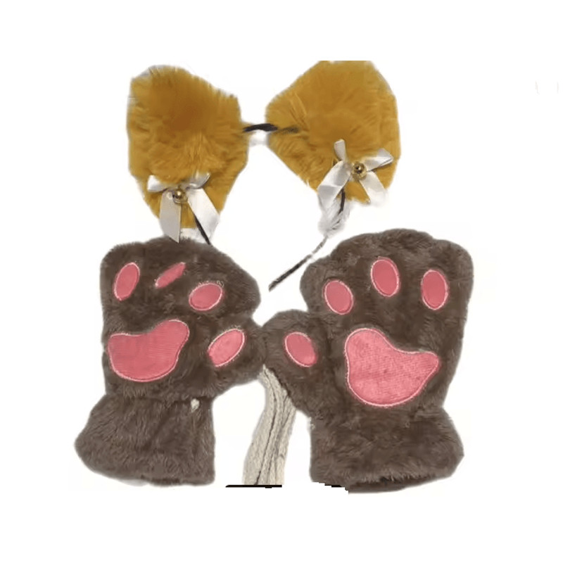 CutePaws Winter Cat Costume Set 4