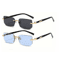 ClearEdge Rimless Rectangle Sunglasses 2