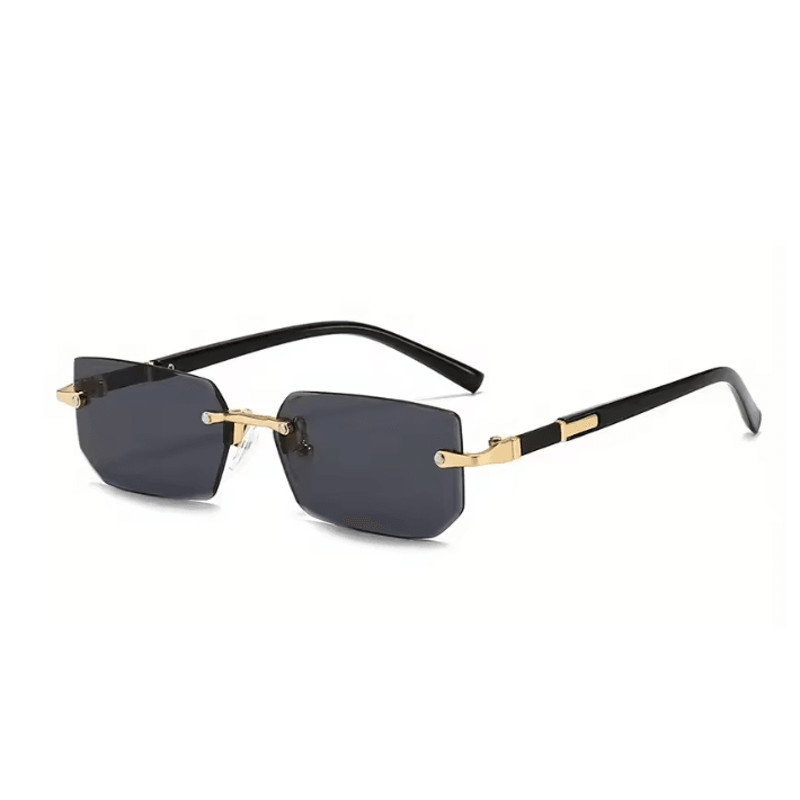 ClearEdge Rimless Rectangle Sunglasses 5