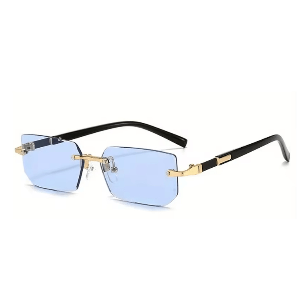 ClearEdge Rimless Rectangle Sunglasses 6