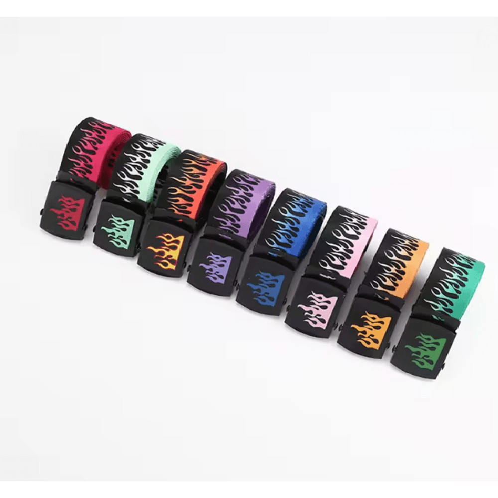 Flamestep Punk Style Belt 1