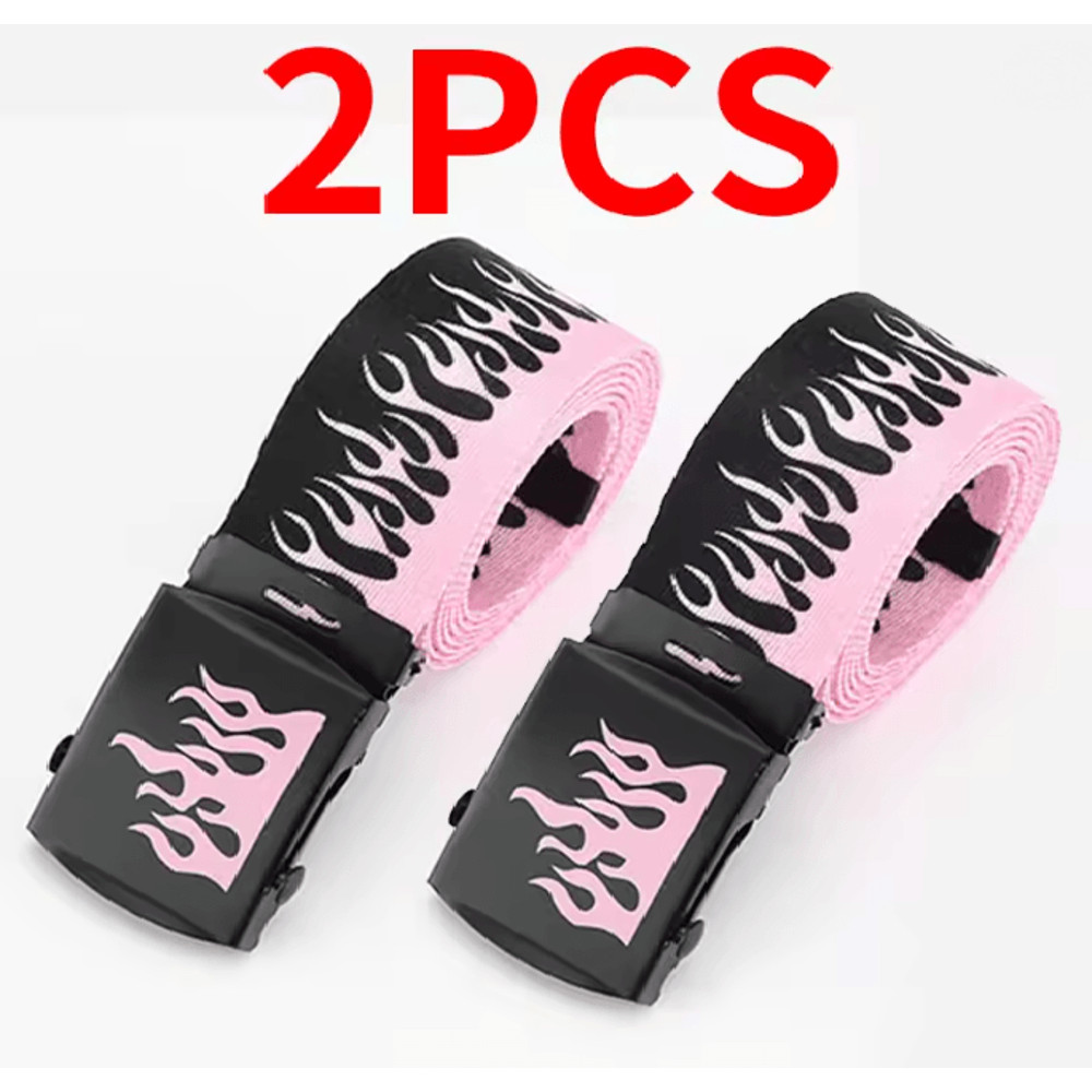 Flamestep Punk Style Belt 14