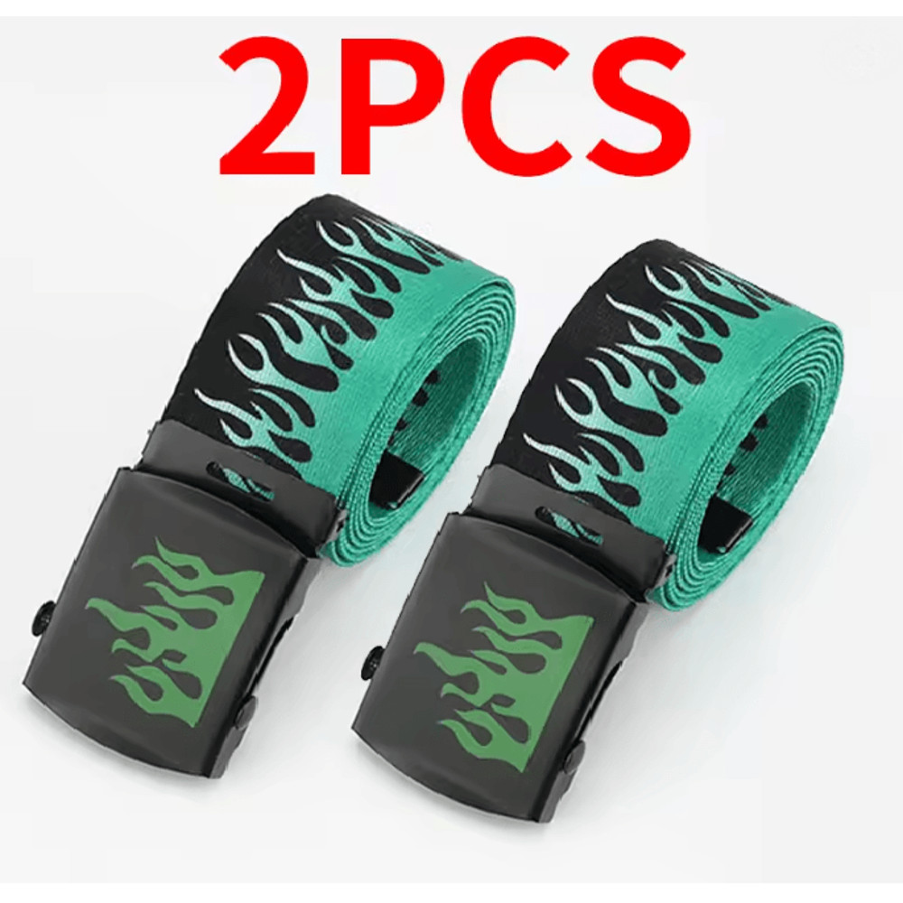 Flamestep Punk Style Belt 15