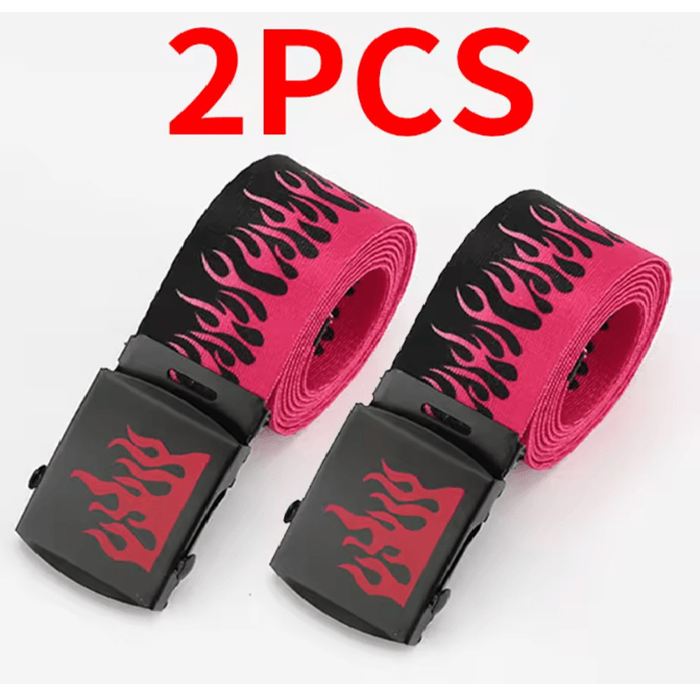 Flamestep Punk Style Belt 16