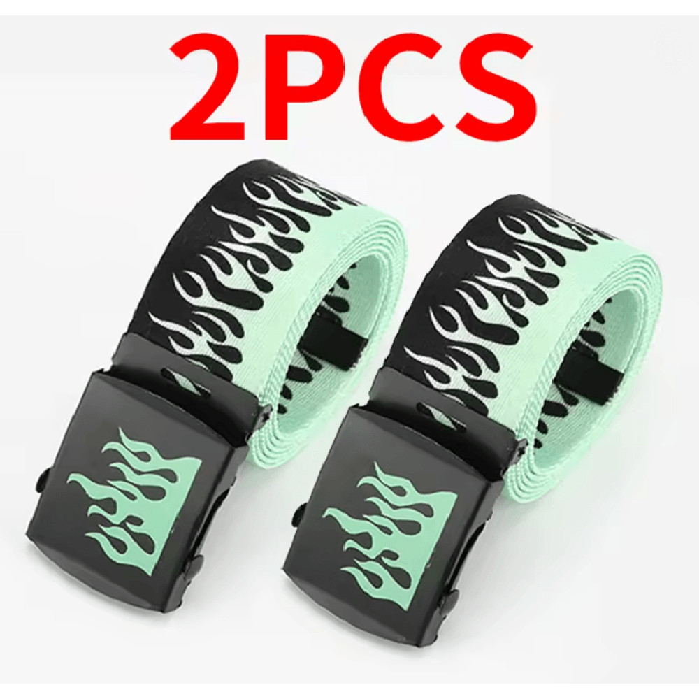 Flamestep Punk Style Belt 18