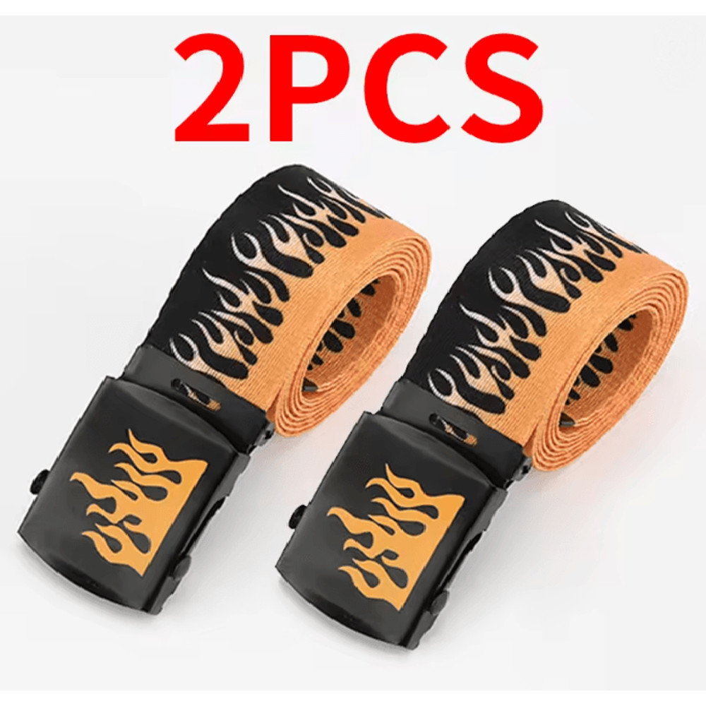 Flamestep Punk Style Belt 21