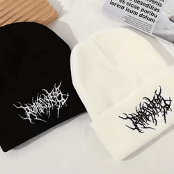 streetgrit gothic knit beanie