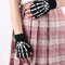 Glowbone Skull Fingerless Gloves 3