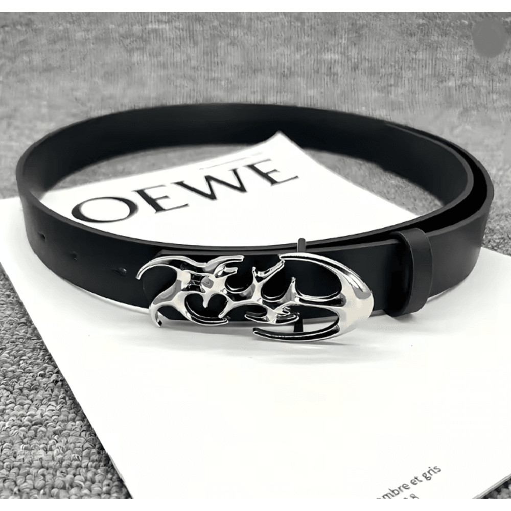 Hollowcore Y2K Punk Leather Belt 2