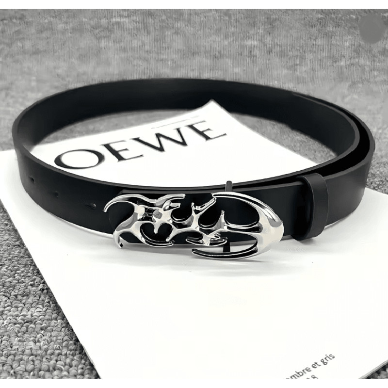 Hollowcore Y2K Punk Leather Belt 2