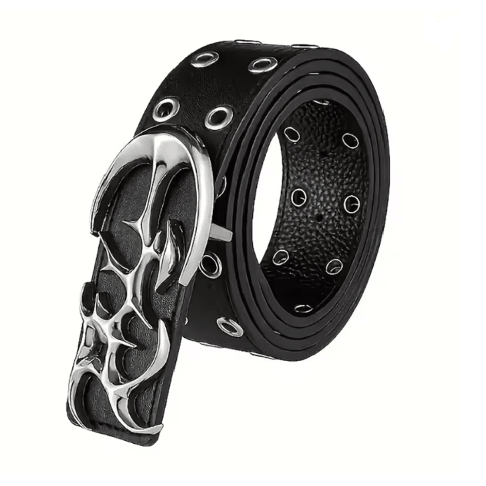 Hollowcore Y2K Punk Leather Belt 3