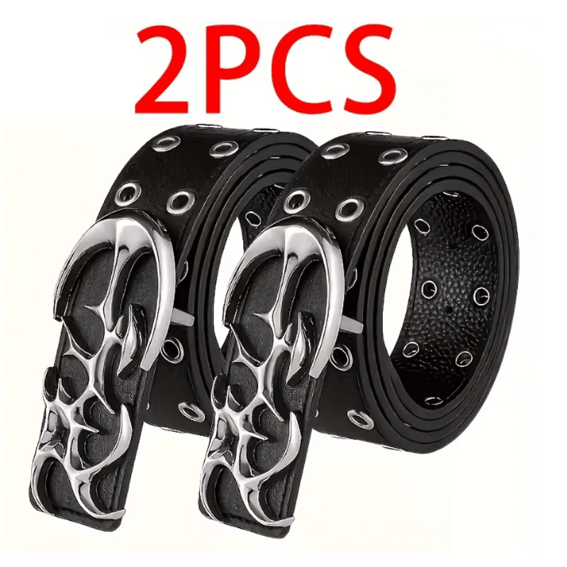 Hollowcore Y2K Punk Leather Belt 4